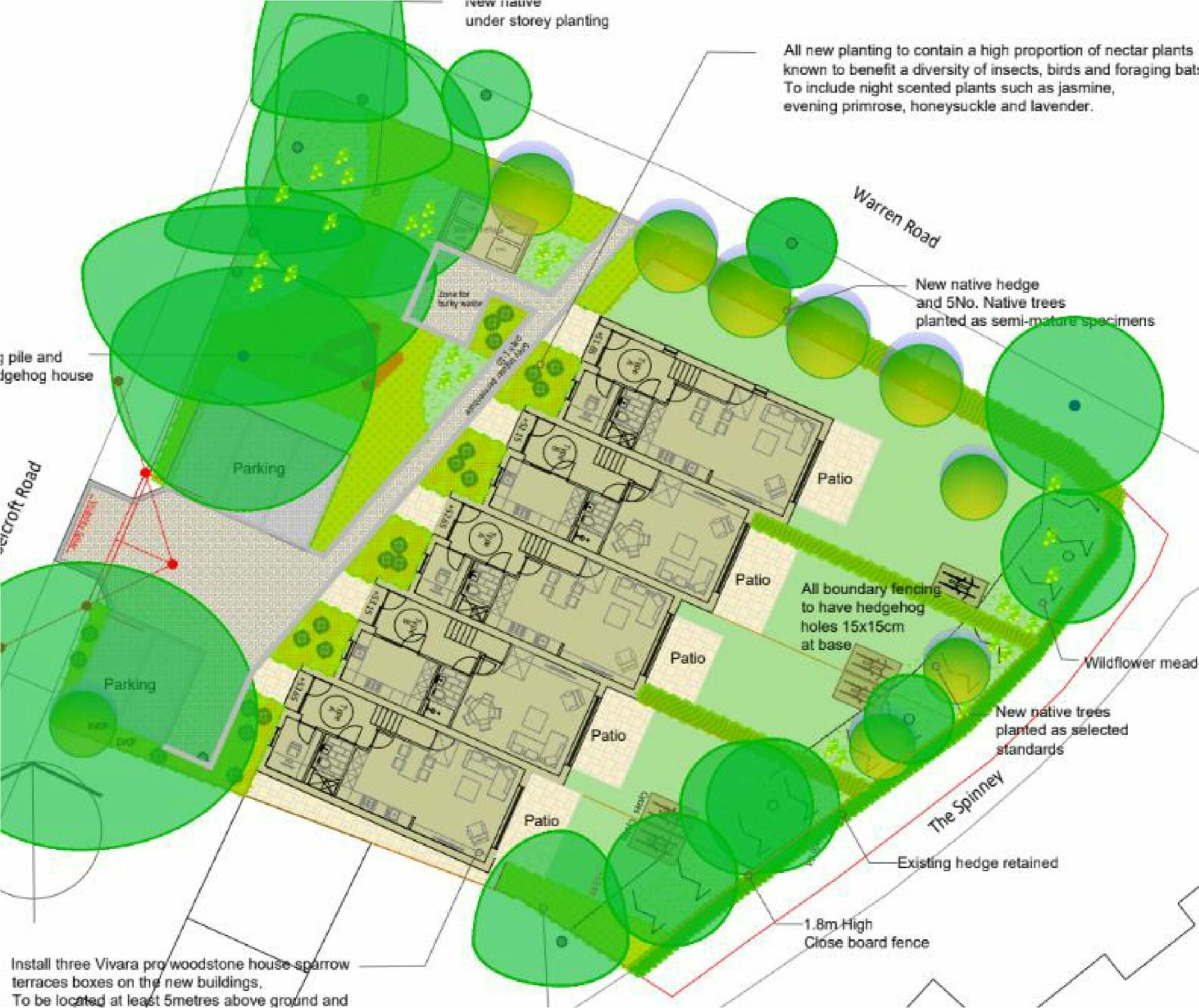 Spinney Site Plan